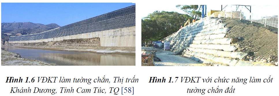 Vai địa kỹ thuật được ứng dụng trong thi công làm đường, phân cách các lớp vật liệu